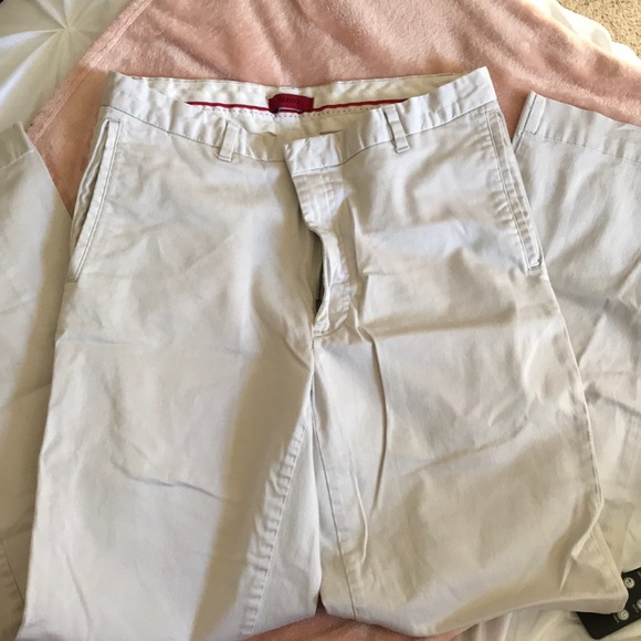 Khaki chinos in good used condition - Picture 1 of 3